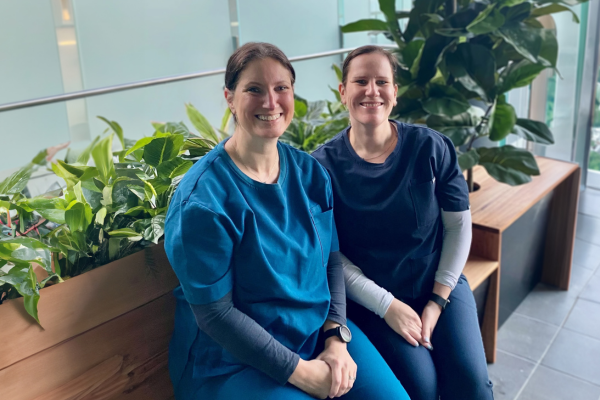 Associate Nurse Unit Managers Palliative Care Unit, Sofia Karageorge and Hayley Hall